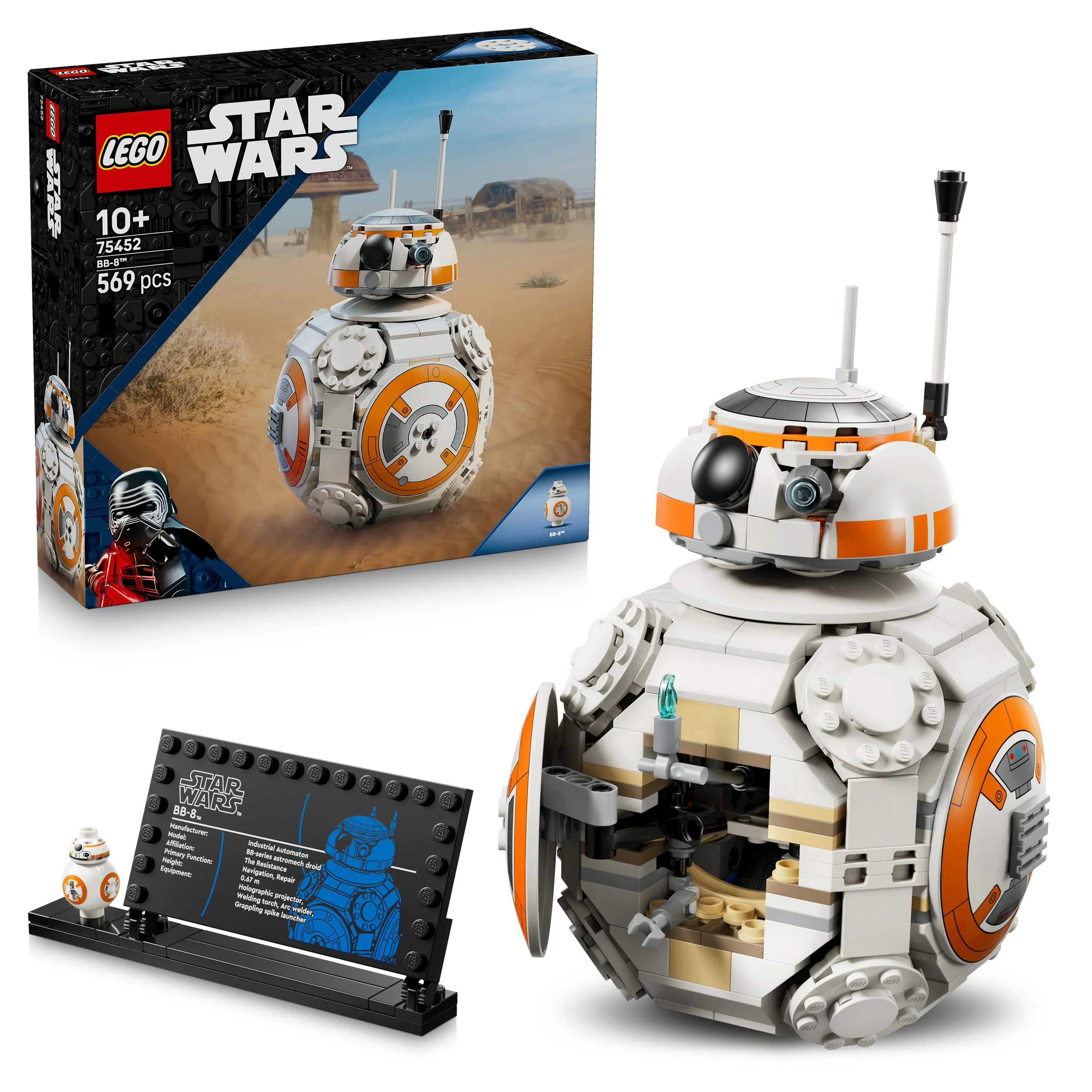 LEGO Star Wars BB-8 Astromech Droid 75452