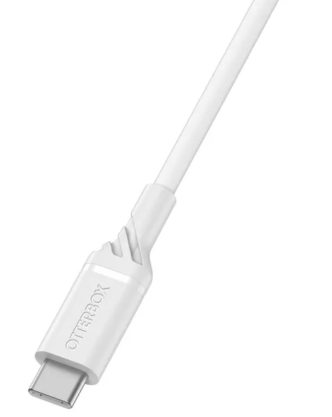 OtterBox Standard USB-A - USB-C -kaapeli, 1m, Valkoinen
