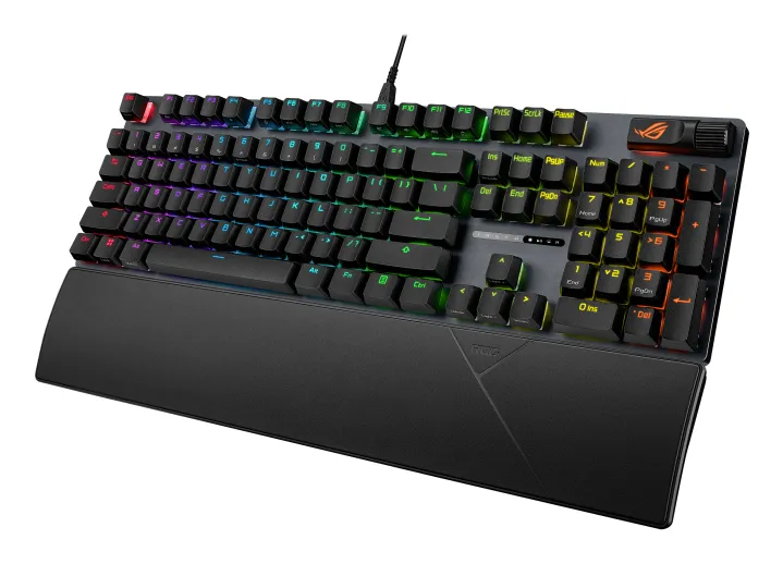 ASUS ROG Strix Scope II X Mechanical Gaming Keyboard, ROG NX Snow V2, Black