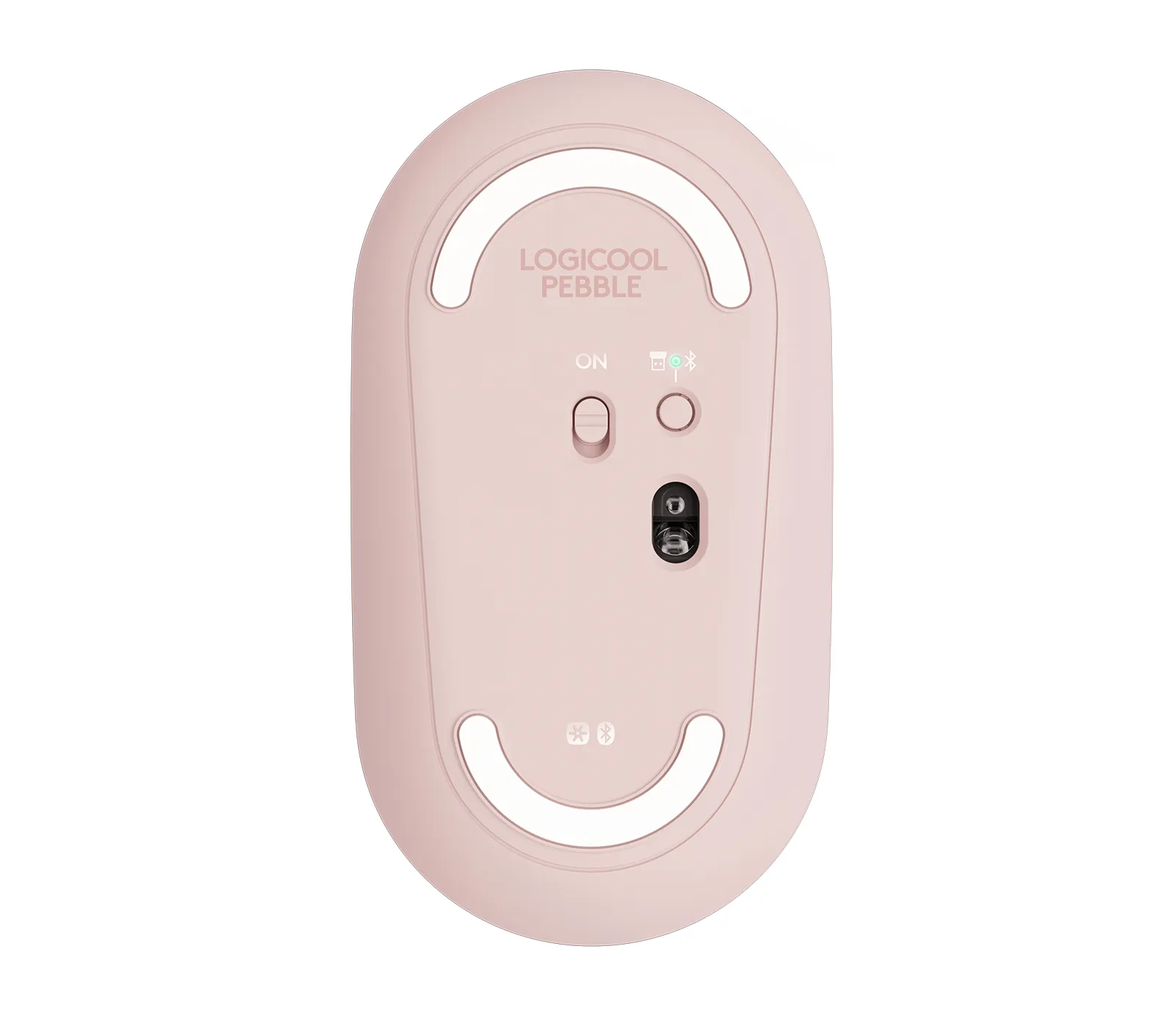 Logitech Pebble M350 tr&aring;dl&ouml;s mus, rosa