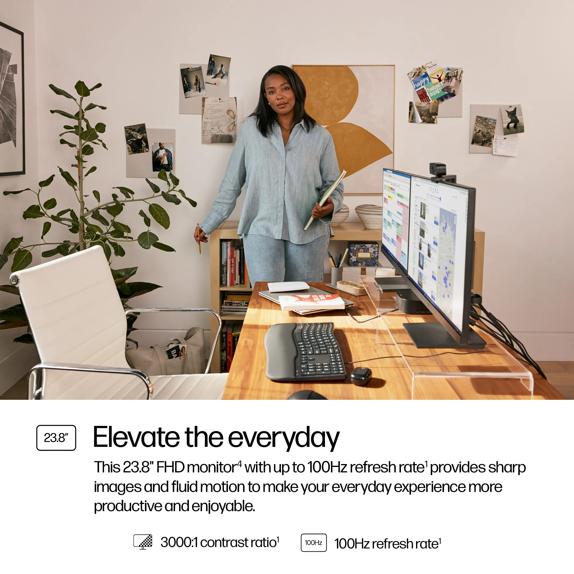 HP Series 3 Pro 324pv 23.8" Full HD, VA Monitor