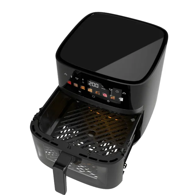 CECOTEC Cecofry &amp; Grill Duoheat 8000 varmluftsfrit&ouml;s, 8 L, 2200 W, Svart