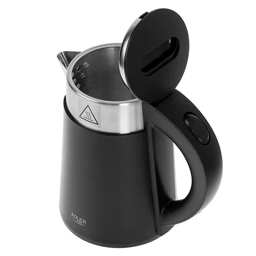 ADLER AD 1372b kettle, 0.6L, 800W, Black