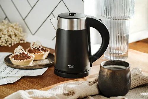 ADLER AD 1372b kettle, 0.6L, 800W, Black