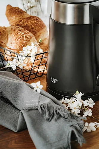 ADLER AD 1372b kettle, 0.6L, 800W, Black