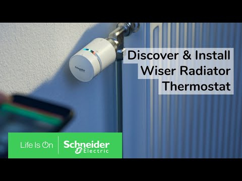 Wiser by Schneider Electric -  Wiser iTRV radiator thermostat for water circulation radiators