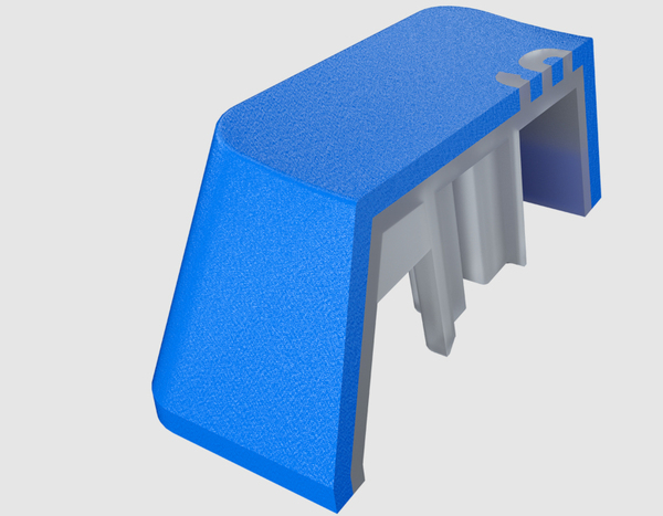 Corsair - PBT DOUBLE-SHOT PRO Keycap Nordic ELGATO Blue