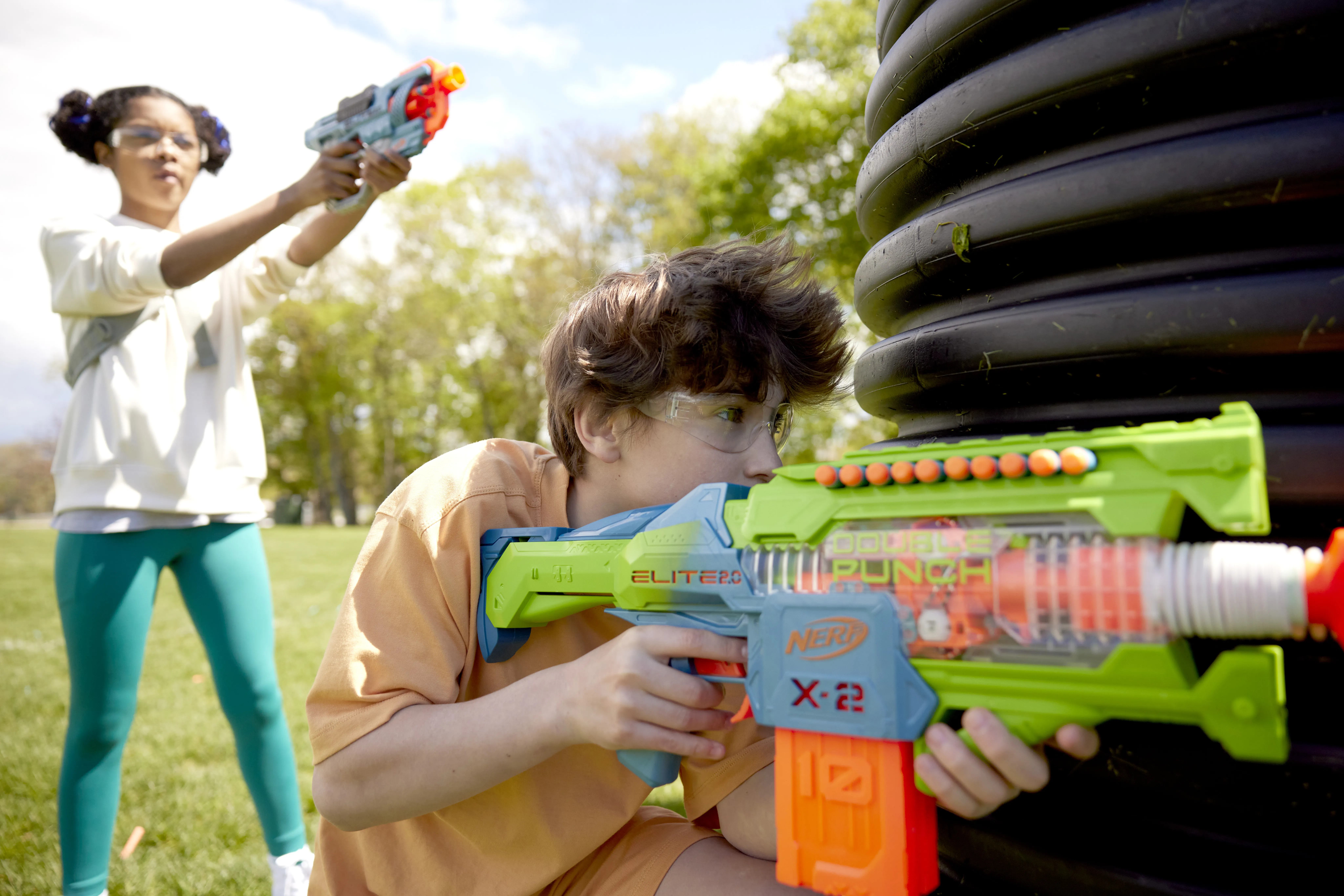 Nerf N-Strike Elite 2.0 Double Punch -vaahtomuoviase