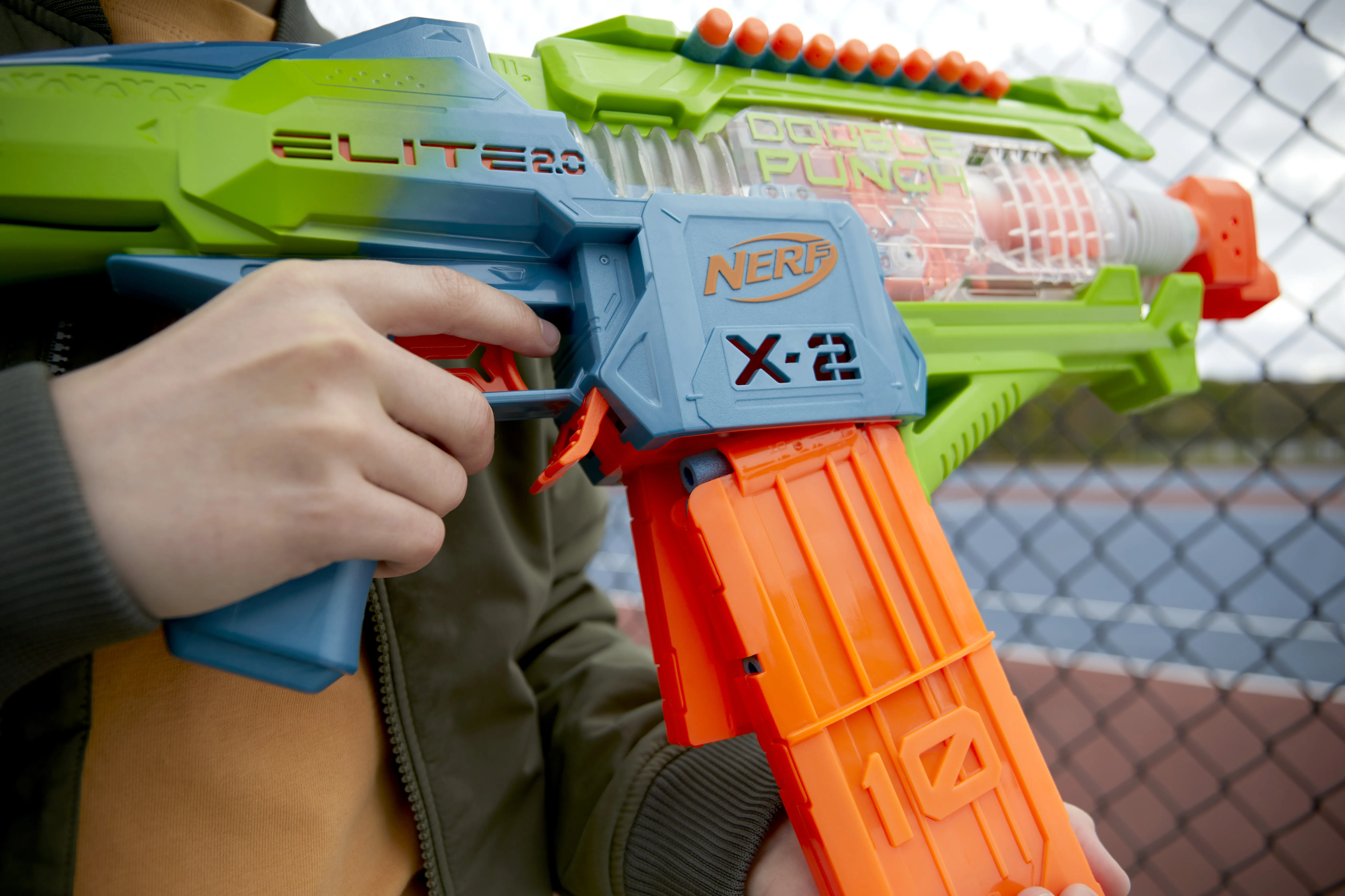 Nerf N-Strike Elite 2.0 Double Punch -vaahtomuoviase