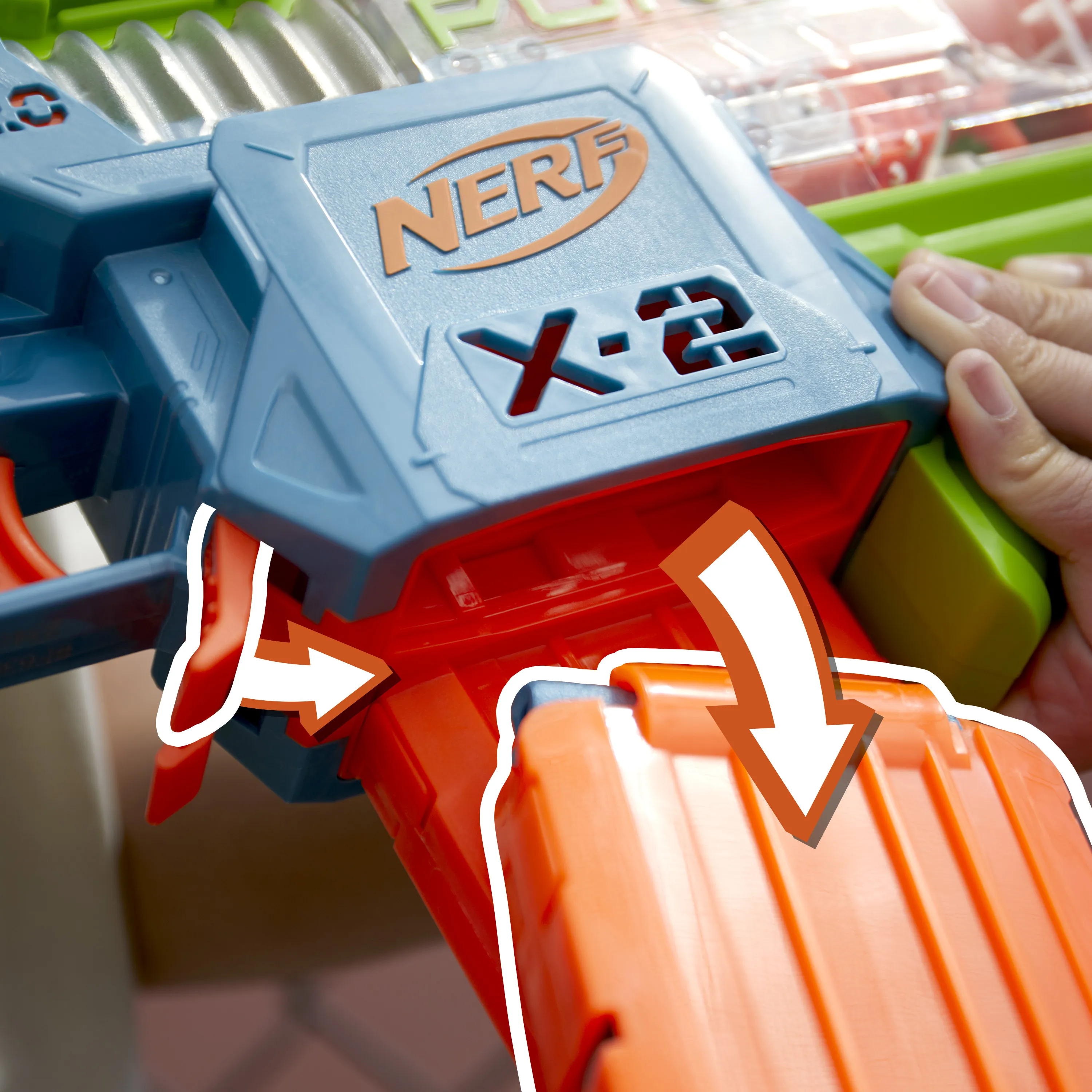 Nerf N-Strike Elite 2.0 Double Punch -vaahtomuoviase