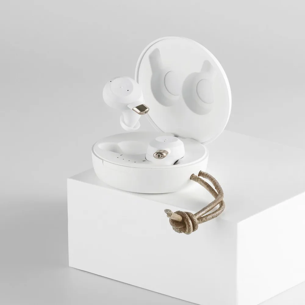 Sudio Fem -langattomat nappikuulokkeet, valkoinen