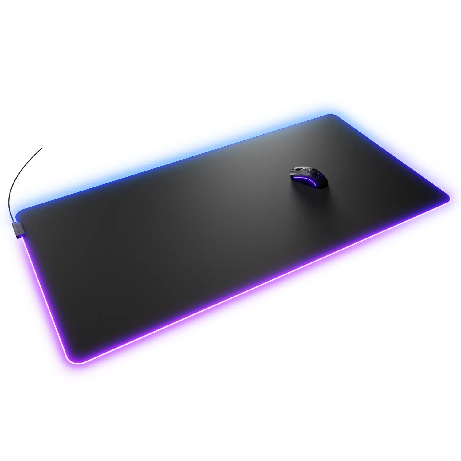 Glorious Pad 2 GLED 3XL -pelihiirimatto, Musta, 122x61cm