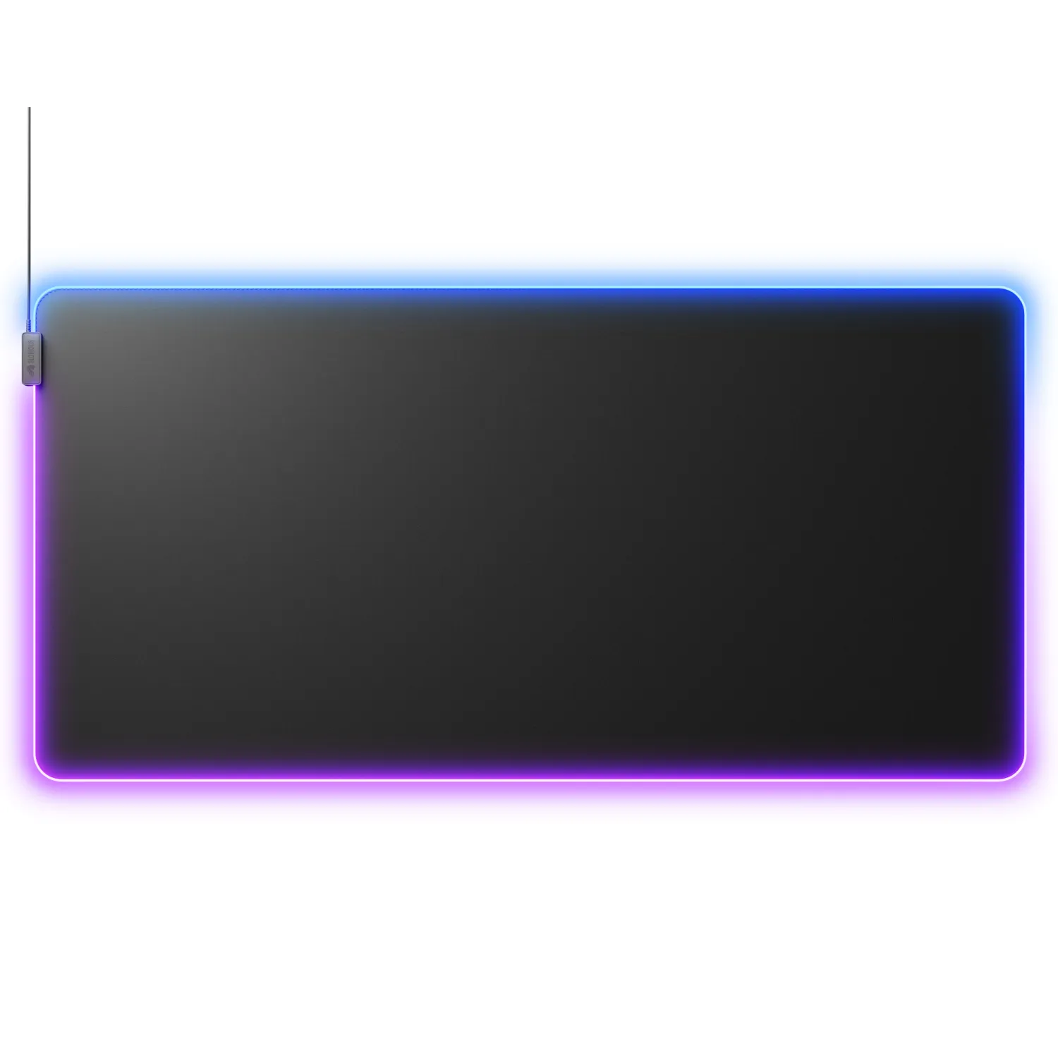 Glorious Pad 2 GLED 3XL -pelihiirimatto, Musta, 122x61cm