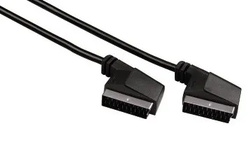 Hama  SCART (21-pin) – SCART (21-pin) - adapter, Black