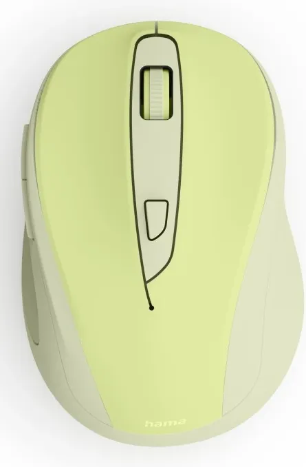 Hama WM-400 -langaton ergonominen hiiri, vihre&auml;