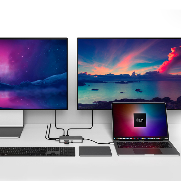 Hyper - HyperDrive Dual HDMI 10-in-1 dock for M1 Chipset  (SiliconMotion)