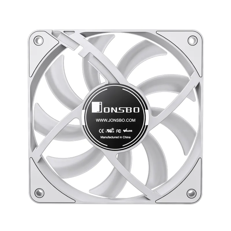Jonsbo HF1215 Slim PWM, ARGB, 120mm - case fan, white