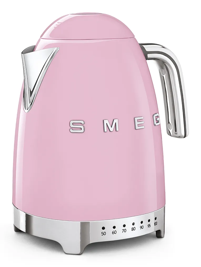 Smeg 50's Style - vattenkokare, Rosa, 1.7l