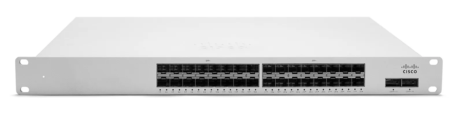 Cisco Meraki Cloud Managed Ethernet Aggregation Switch MS425-32 - Kytkin - Hallinnoitu - 24 x 10 Gigabit SFP+ + 2 x 40 Gigabit QSFP+ (maa-satelliittiyhteys) - r