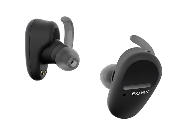 Sony WF-SP800N TWS - tr&aring;dl&ouml;s in-ear h&ouml;rlurar, svart