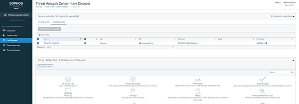 CENTRAL INTERCEPT X ADVANCED FOR SERVER WITH EDR AND MTR STANDARD - 1-9 SERVERS - 24 MOS