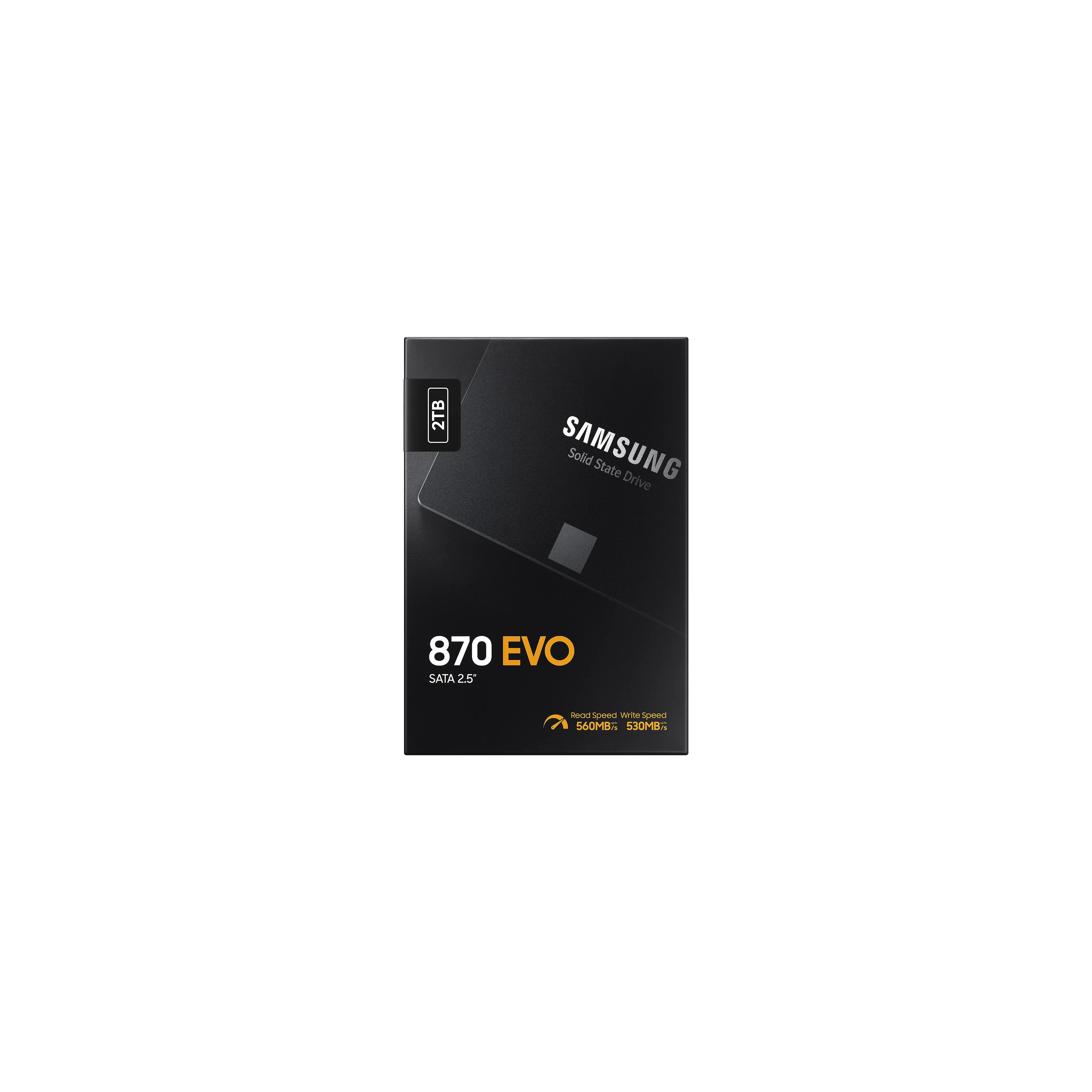 Samsung 870 EVO 2 Tt, SATA III, 2.5" -SSD-levy