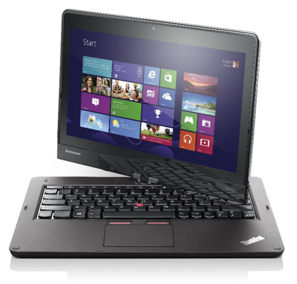 LENOVO ThinkPad Twist S230u i5-3317U 4GB 12.5in Multitouch Gorilla 500GB 7.2k+24GB SSD Intel HD 4000 8cell WIN8Pro 3347-27G Topselle