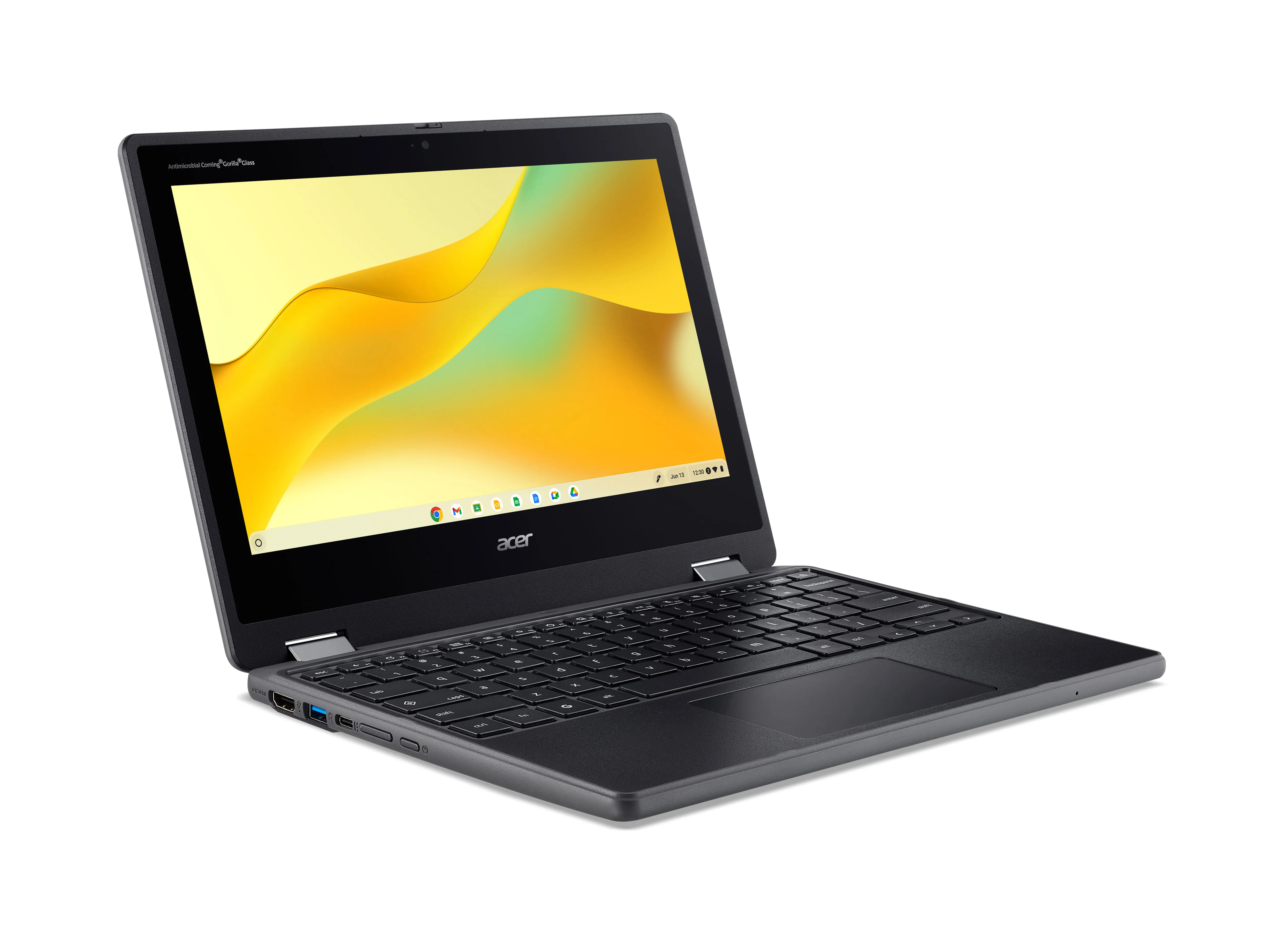 Acer Chromebook Spin 511 11.6" N150, 8 Gt, 64 Gt, Chrome OS -kannettava, musta