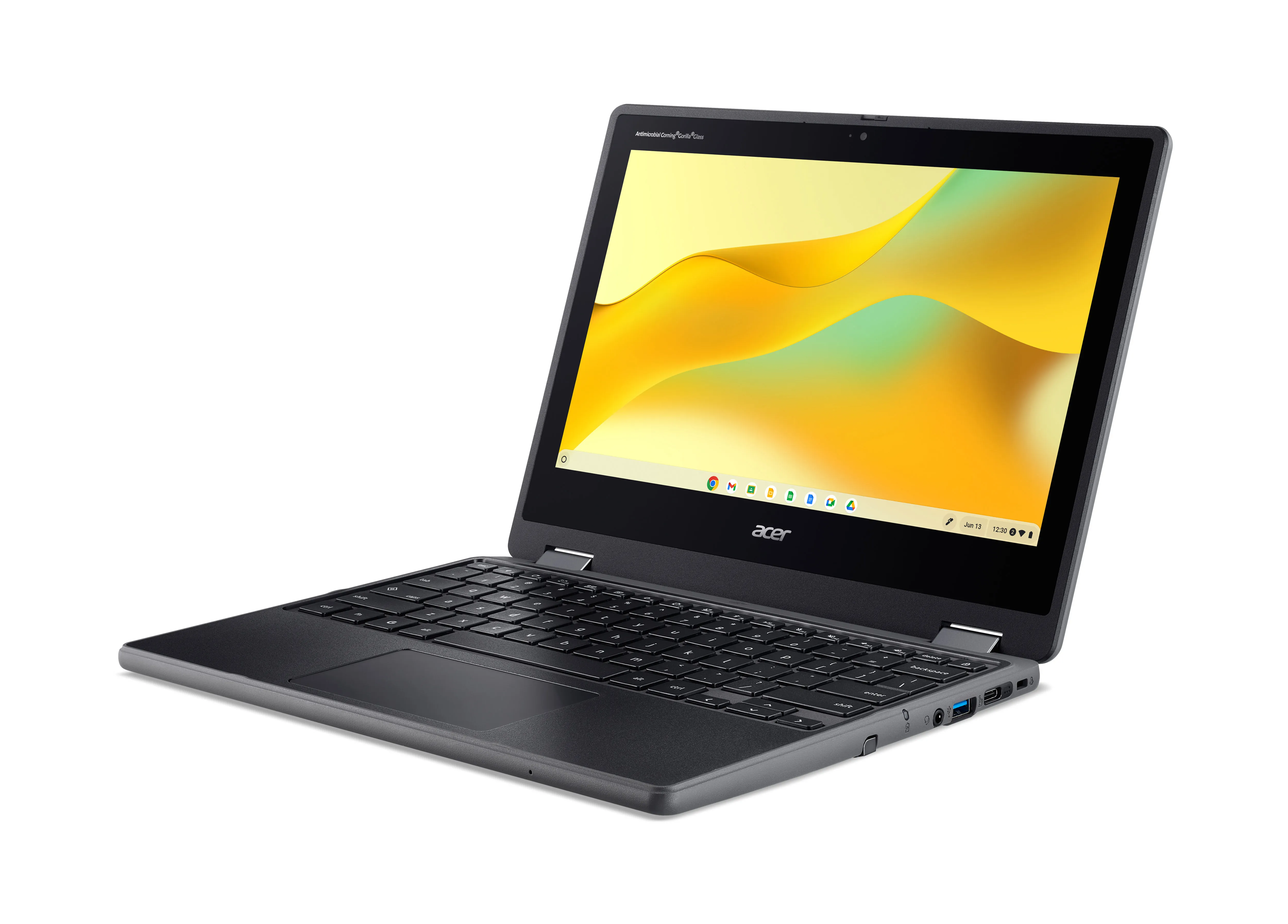 Acer Chromebook Spin 511 11.6" N150, 8 Gt, 64 Gt, Chrome OS -kannettava, musta