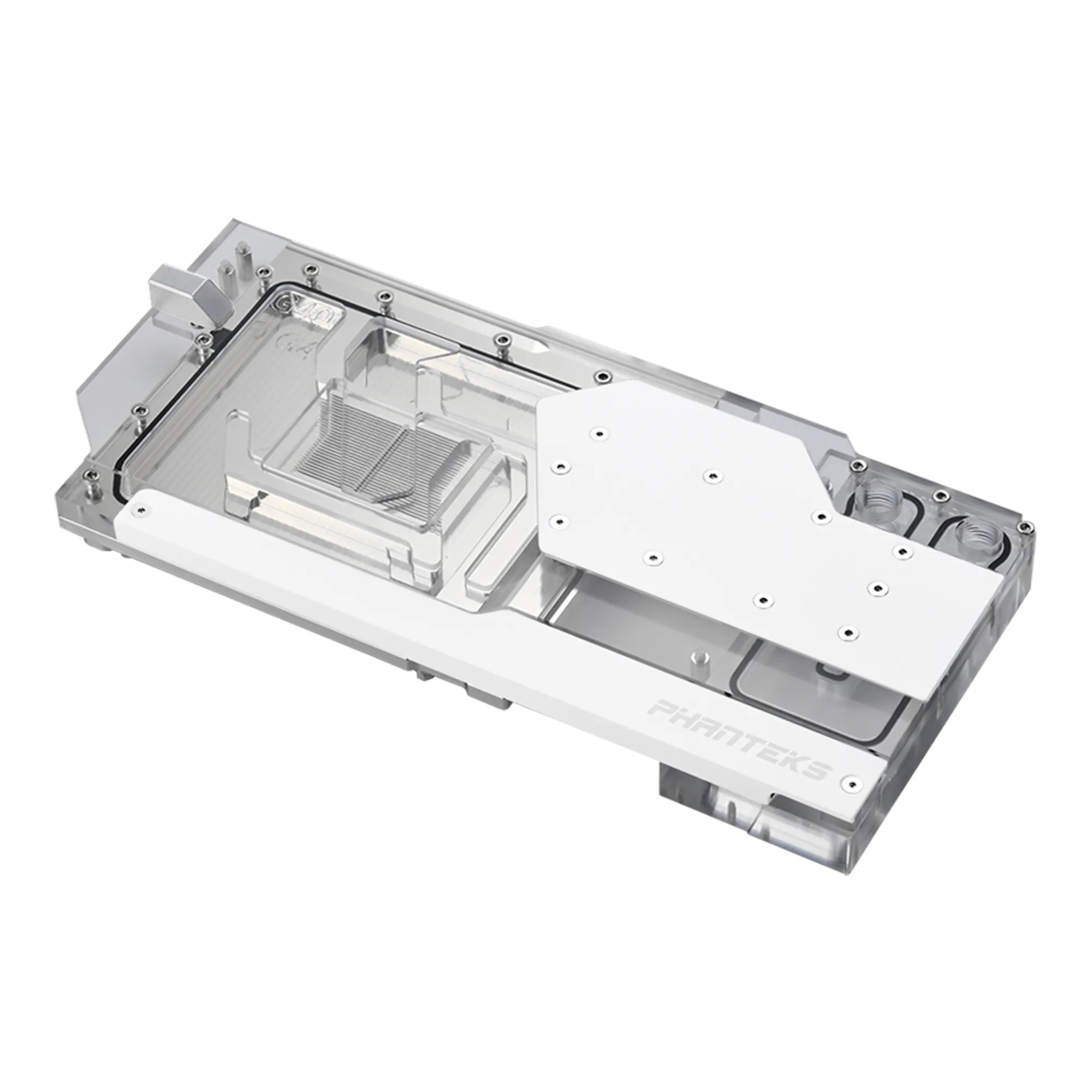 Phanteks RTX 4090/4080 GPU Full Water Block Asus, DRGB, Matte White