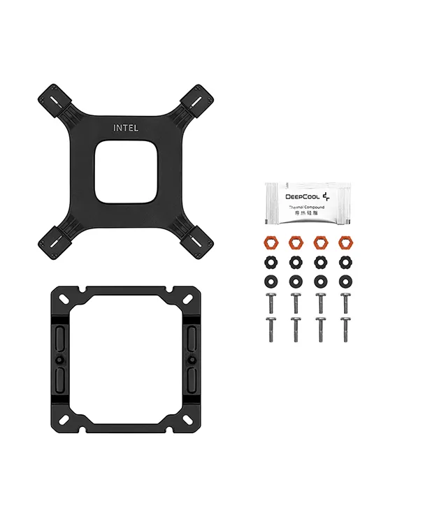 Deepcool AG400 BK ARGB V2 - CPU cooler, Black