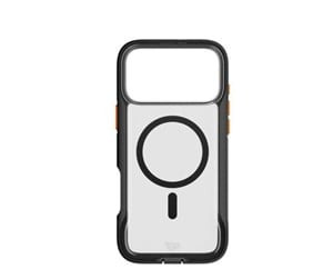 Tech21 Evo Pro MagSafe, iPhone 17 Pro Max -suojakuori, Clear/Black