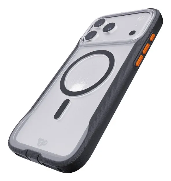 Tech21 Evo Pro MagSafe fodral f&ouml;r iPhone 17 Pro Max, Clear/Black