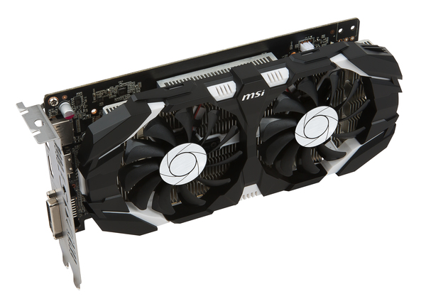 MSI GeForce GTX 1050 OC 2 Gt -n&auml;yt&ouml;nohjain