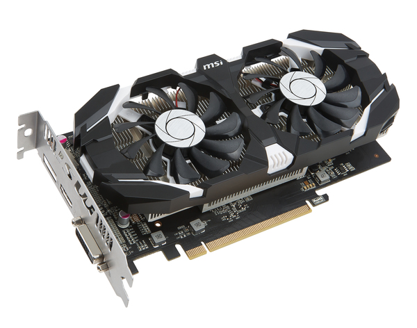 MSI GeForce GTX 1050 OC 2 Gt -n&auml;yt&ouml;nohjain