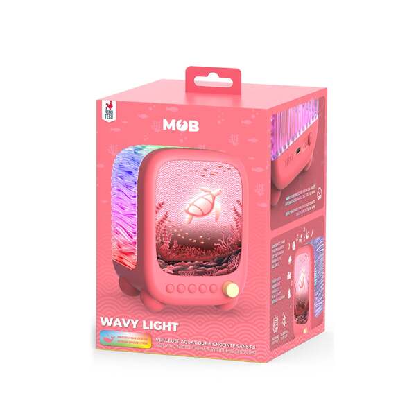 MOB WAVY LIGHT 2.0 Bluetooth Portable speaker, Coral