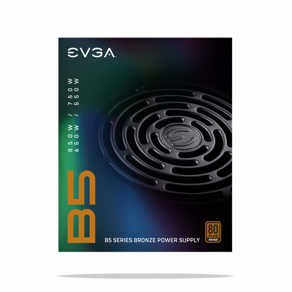 EVGA B5 550W - Power supply, 80 Plus Bronze