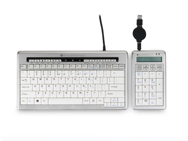 BakkerElkhuizen S-board 840 - numeriskt tangentbord, Gr&aring;