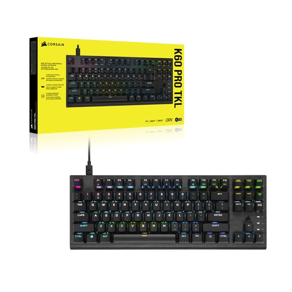 Corsair K60 PRO TKL RGB Corsair OPX - gaming keyboard
