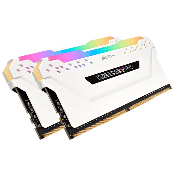 Corsair 32 GB (2 x 16 GB) Vengeance RGB PRO, DDR4 3200 MHz - memory, white