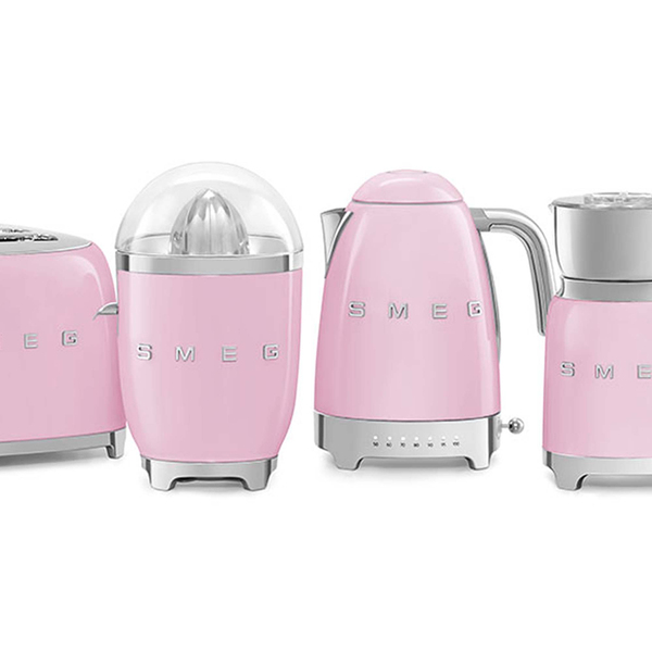Smeg 50's Style - electric kettle, Pink, 1.7l
