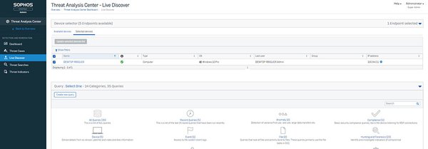 CENTRAL INTERCEPT X ADVANCED FOR SERVER WITH EDR AND MTR STANDARD - 1-9 SERVERS - 24 MOS