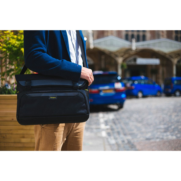 Targus CityGear 15-17.3&quot; Laptop Messenger - Kannettavan tietokoneen kantolaukku - 17.3&quot; - musta