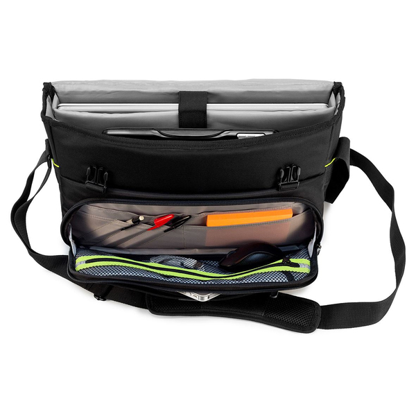 Targus CityGear 15-17.3&quot; Laptop Messenger - Kannettavan tietokoneen kantolaukku - 17.3&quot; - musta