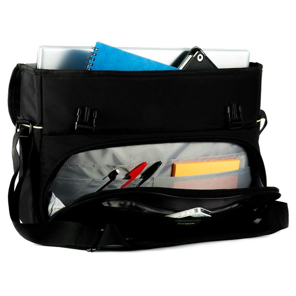 Targus CityGear 15-17.3&quot; Laptop Messenger - Kannettavan tietokoneen kantolaukku - 17.3&quot; - musta