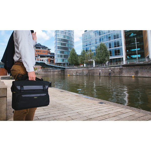Targus CityGear 15-17.3&quot; Laptop Messenger - Kannettavan tietokoneen kantolaukku - 17.3&quot; - musta