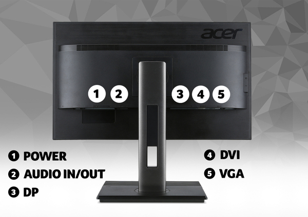 Acer 27&quot; B276HULE, QHD, IPS - monitor