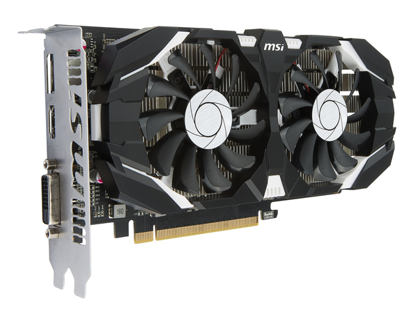 MSI GeForce GTX 1050 OC 2 Gt -n&auml;yt&ouml;nohjain
