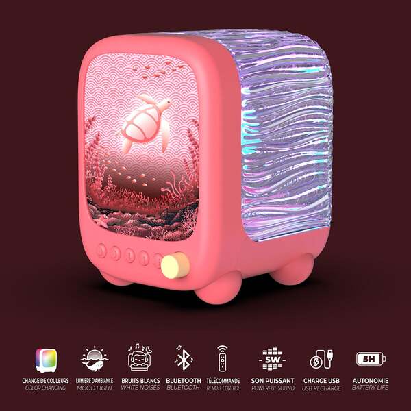 MOB WAVY LIGHT 2.0 Bluetooth Portable speaker, Coral