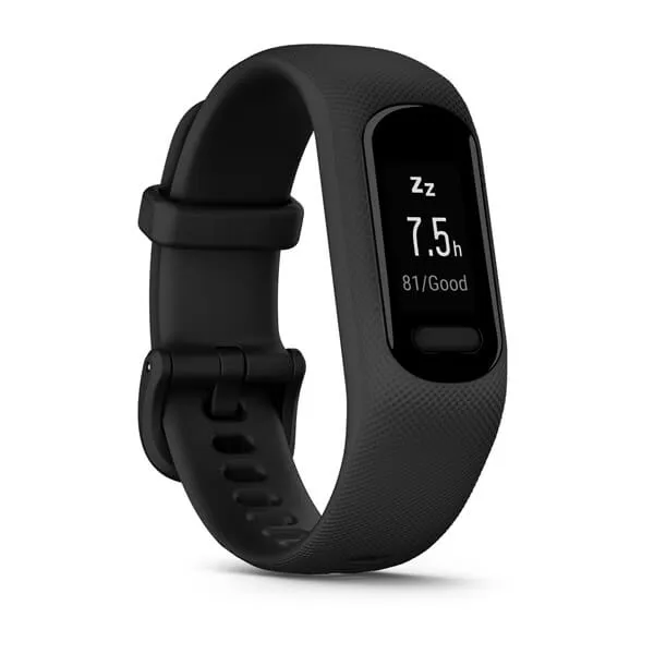 Garmin vivosmart 5 19.5mm OLED aktivitetsarmband, svart